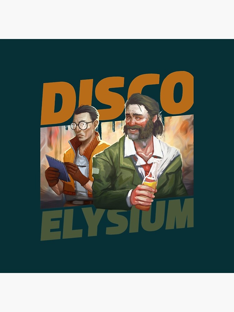 Disco Elysium Noir Detective Throw Pillow - Image 2