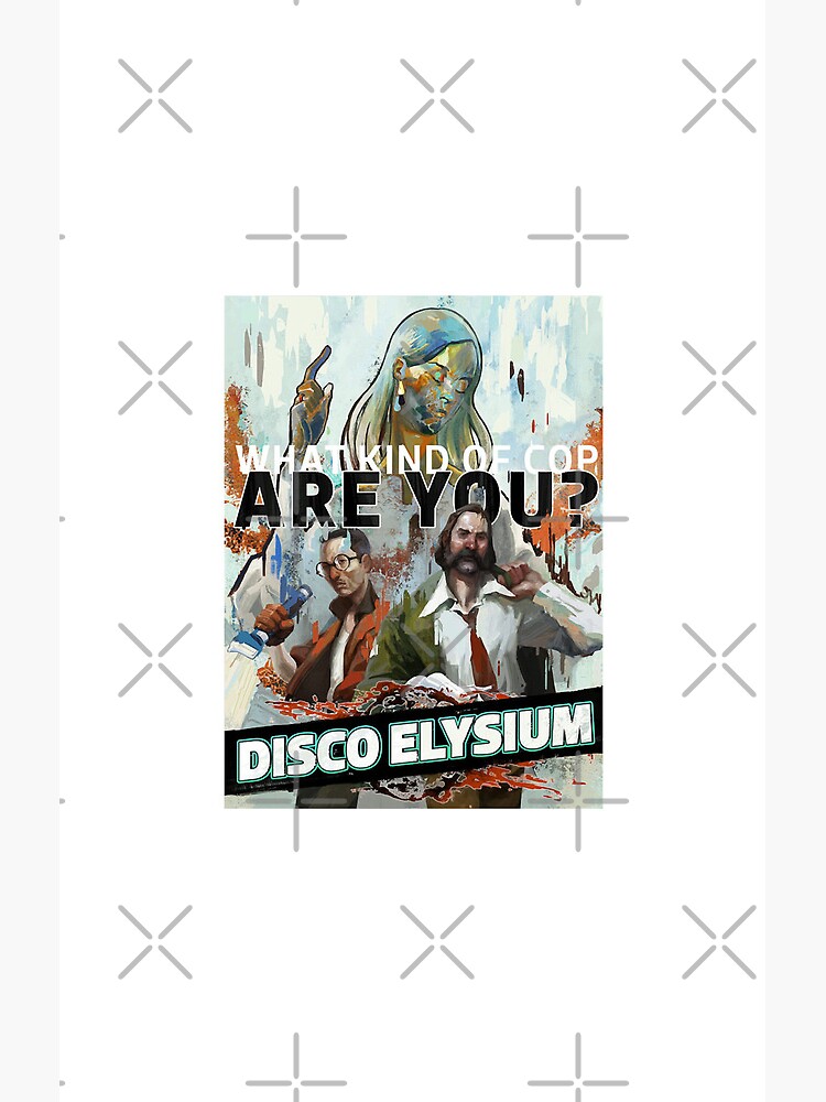 Disco Elysium Humorous Role Playing Shower Curtain - Image 2