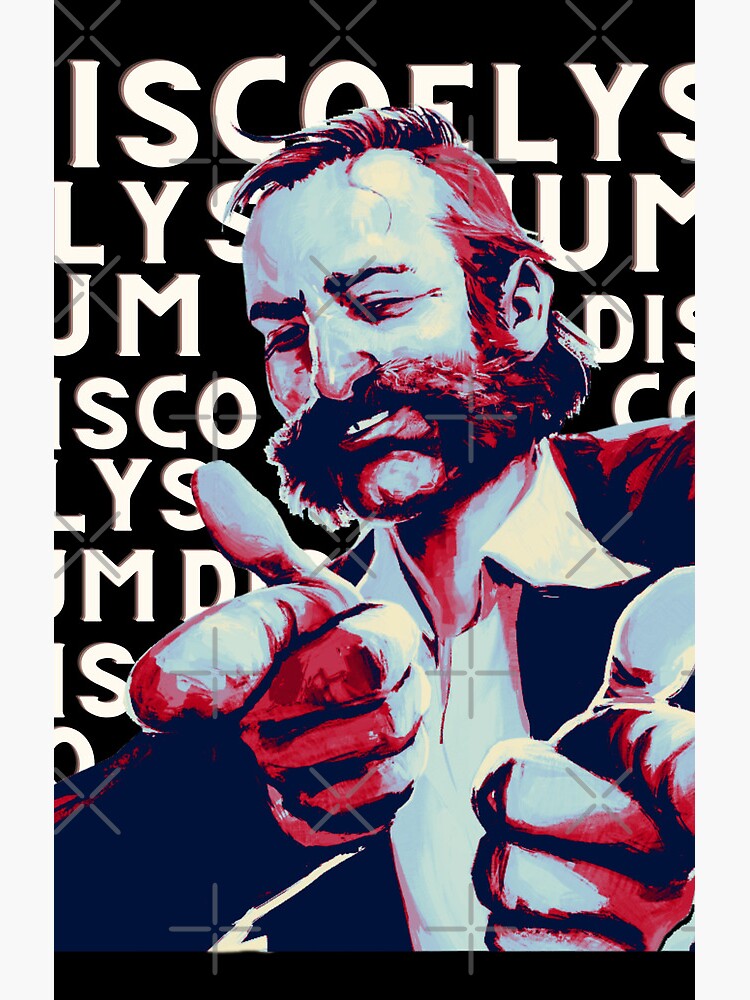 Disco Elysium Harry Du Bois Shower Curtain - Image 2