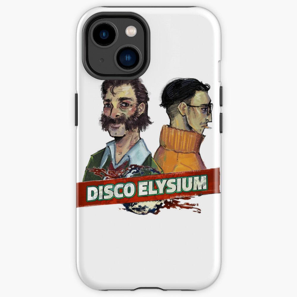 Disco Elysium Harry Du Bois And Kim Kitsuragi Iphone Case