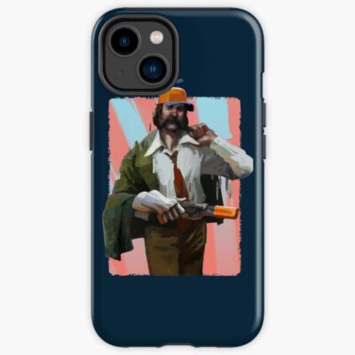 Disco Elysium Noir Detective Iphone Case