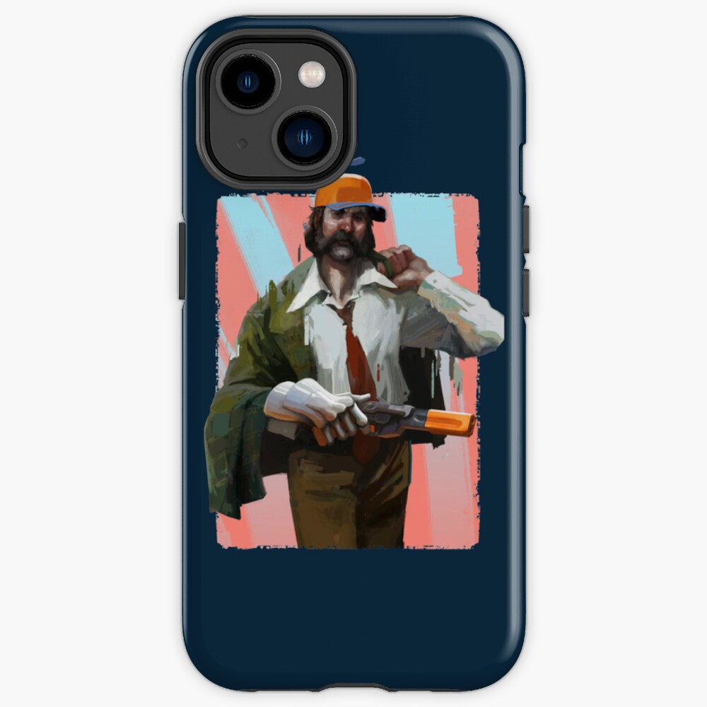 Disco Elysium Noir Detective Iphone Case