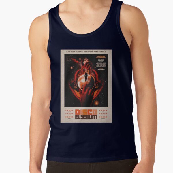 Playful Disco Elysium Gaming Gift Tank Top - Image 5