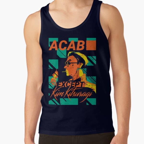 Acab Except Kim Kitsuragi Quote Tank Top - Image 5