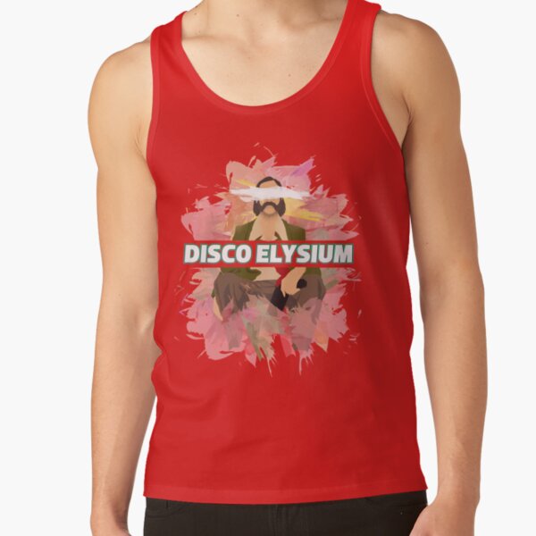 Painterly Disco Elysium Watercolor Tank Top - Image 4