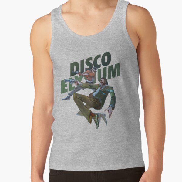 Humorous Disco Elysium Gameplay Gift Tank Top - Image 3