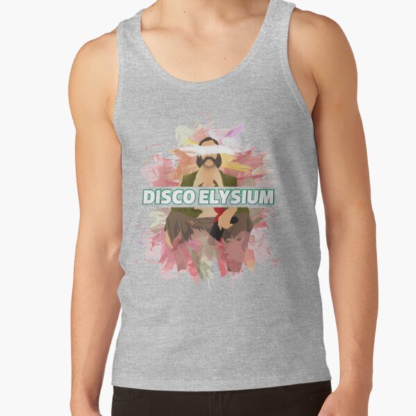 Painterly Disco Elysium Watercolor Tank Top - Image 3