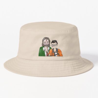 Road Trip Kim And Harry Disco Elysium Bucket Hat