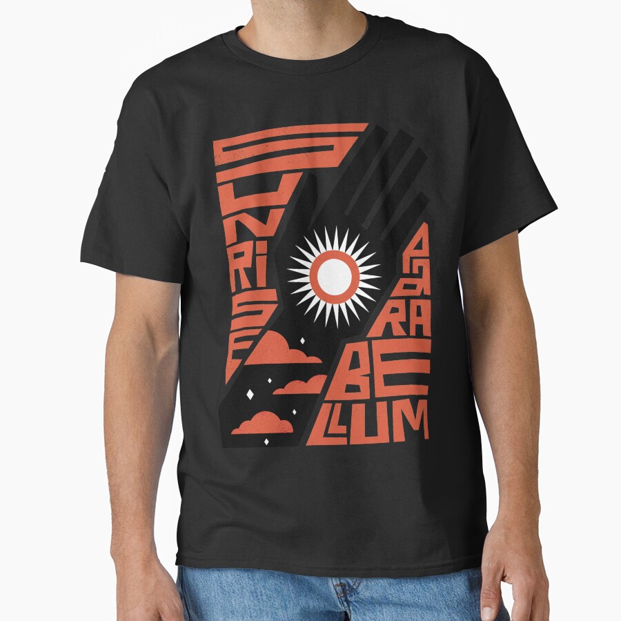 Hopeful Sunrise Parabellum Disco Elysium T-shirt - Image 2