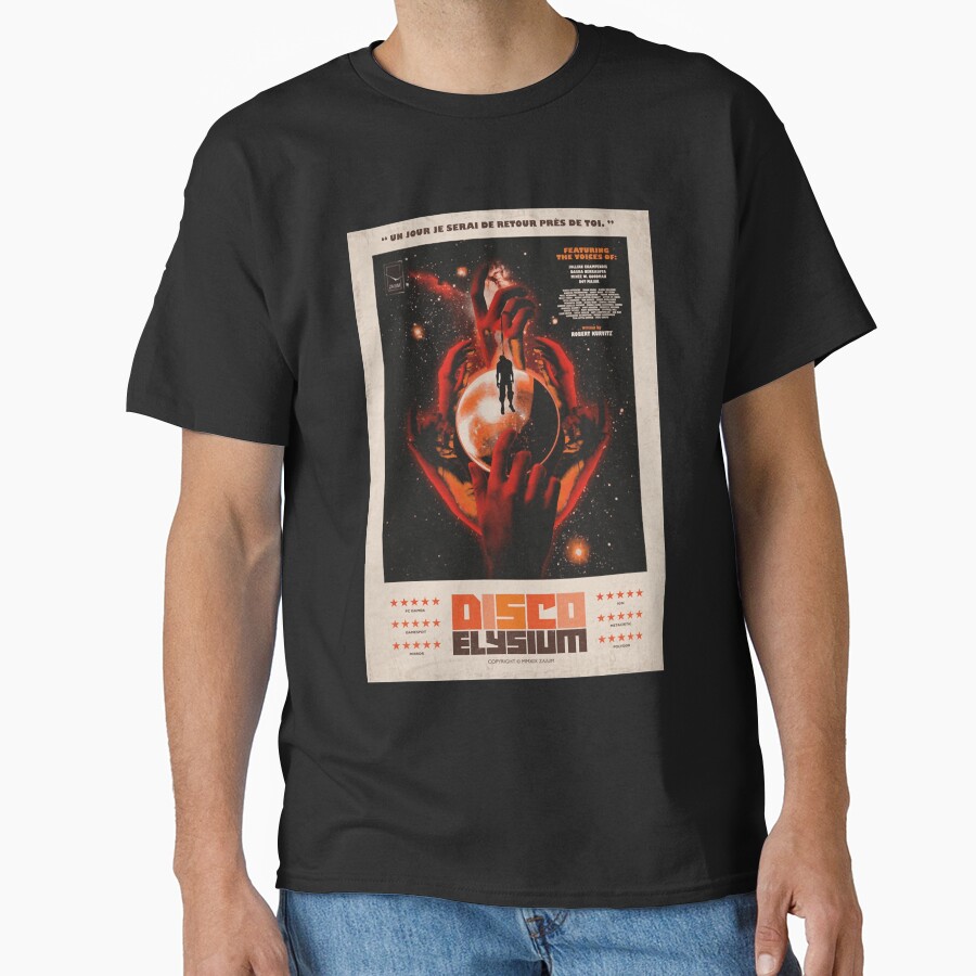 Playful Disco Elysium Gaming Gift T-shirt - Image 2