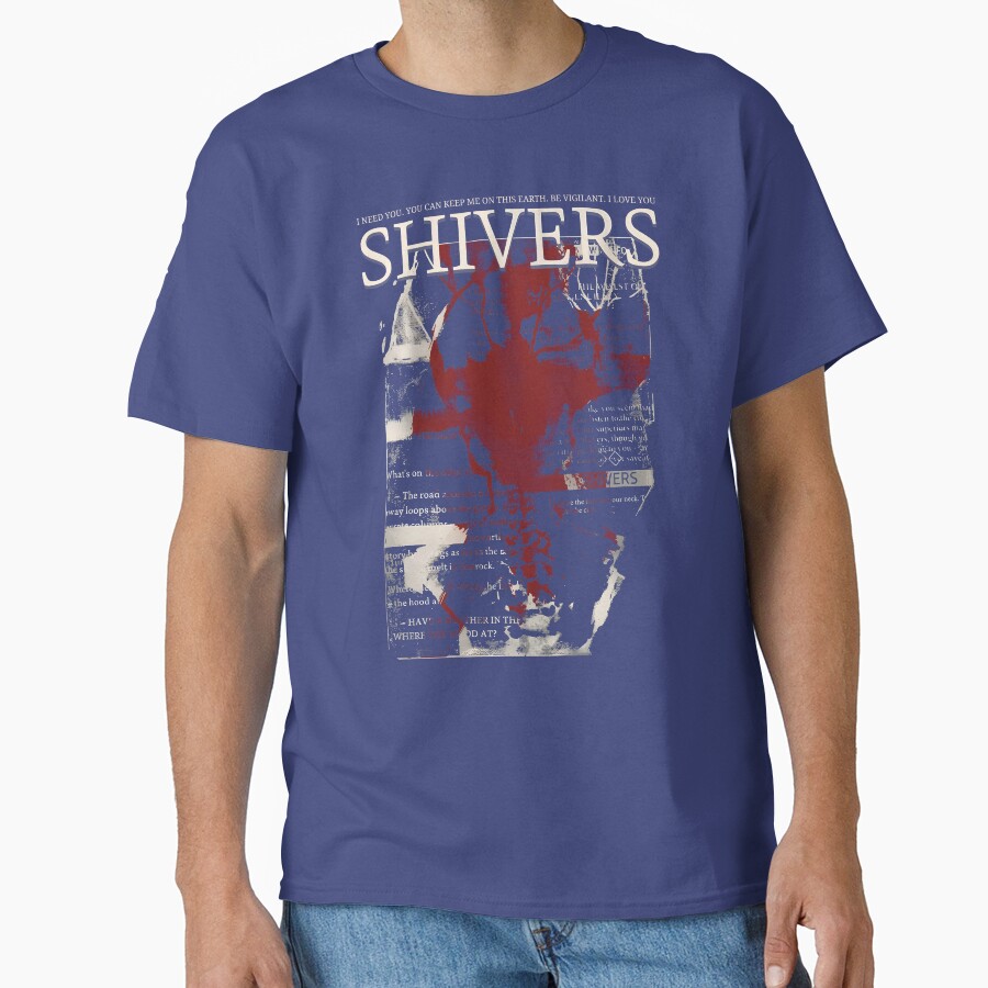 Haunting Disco Elysium Shivers Skill T-shirt - Image 4