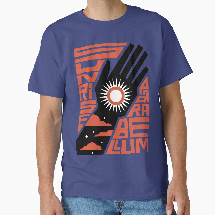 Hopeful Sunrise Parabellum Disco Elysium T-shirt - Image 4