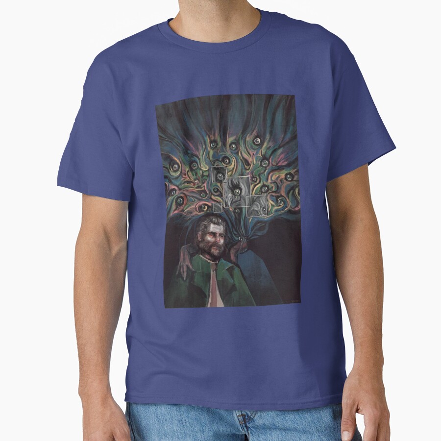 Immersive Disco Elysium Role Playing Gift T-shirt - Image 4