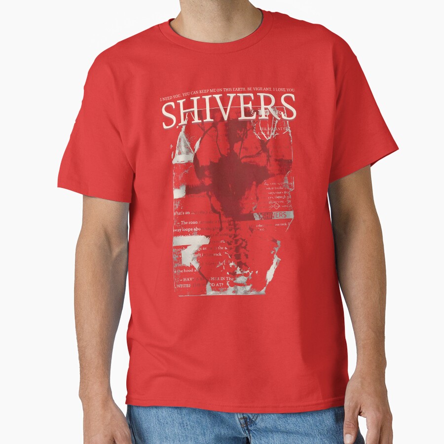 Haunting Disco Elysium Shivers Skill T-shirt - Image 5