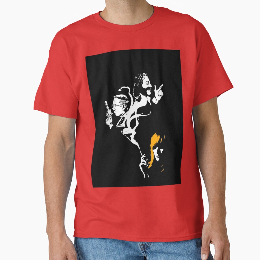 Noir Detective Disco Elysium T-shirt - Image 5