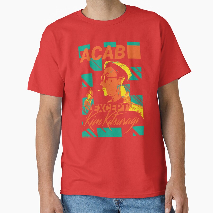 Minimalist Acab Except Kim Kitsuragi T-shirt - Image 5