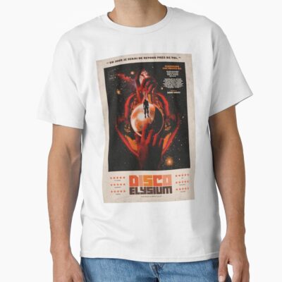 Official Disco Elysium One Sheet T-shirt