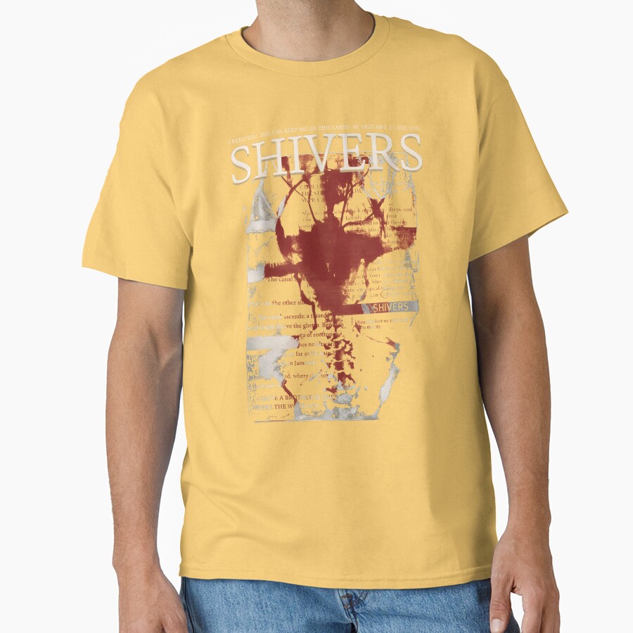 Haunting Disco Elysium Shivers Skill T-shirt - Image 6