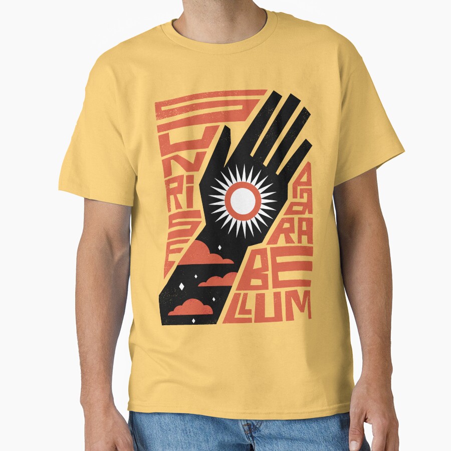 Hopeful Sunrise Parabellum Disco Elysium T-shirt - Image 6