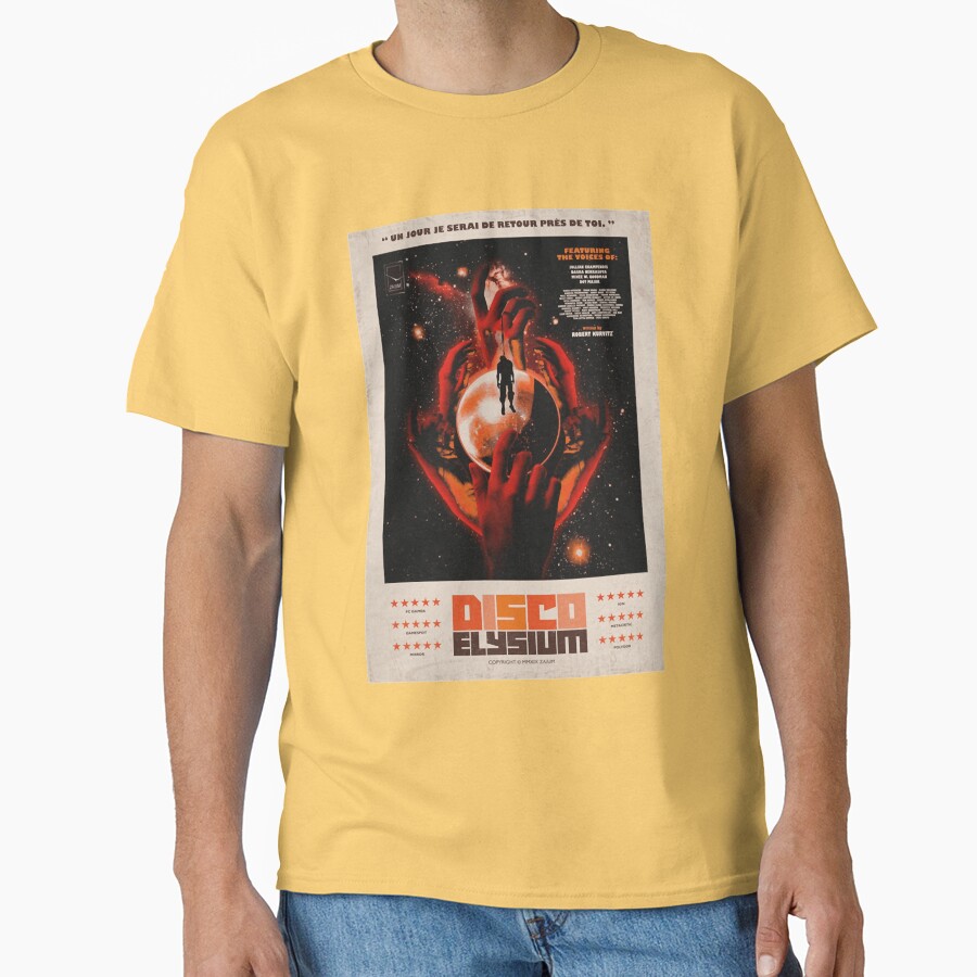 Playful Disco Elysium Gaming Gift T-shirt - Image 6
