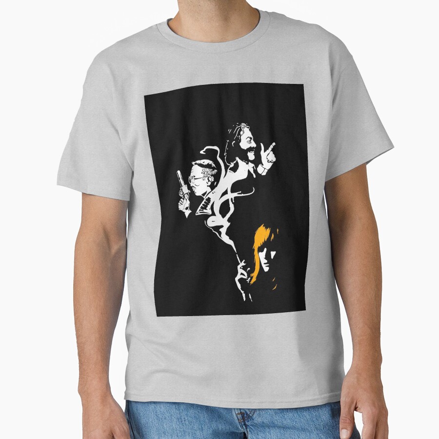 Noir Detective Disco Elysium T-shirt - Image 3