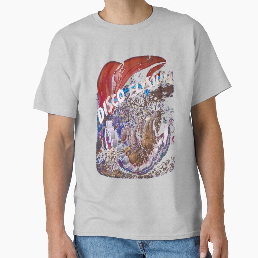 Detective Disco Elysium Fan Gift T-shirt - Image 3