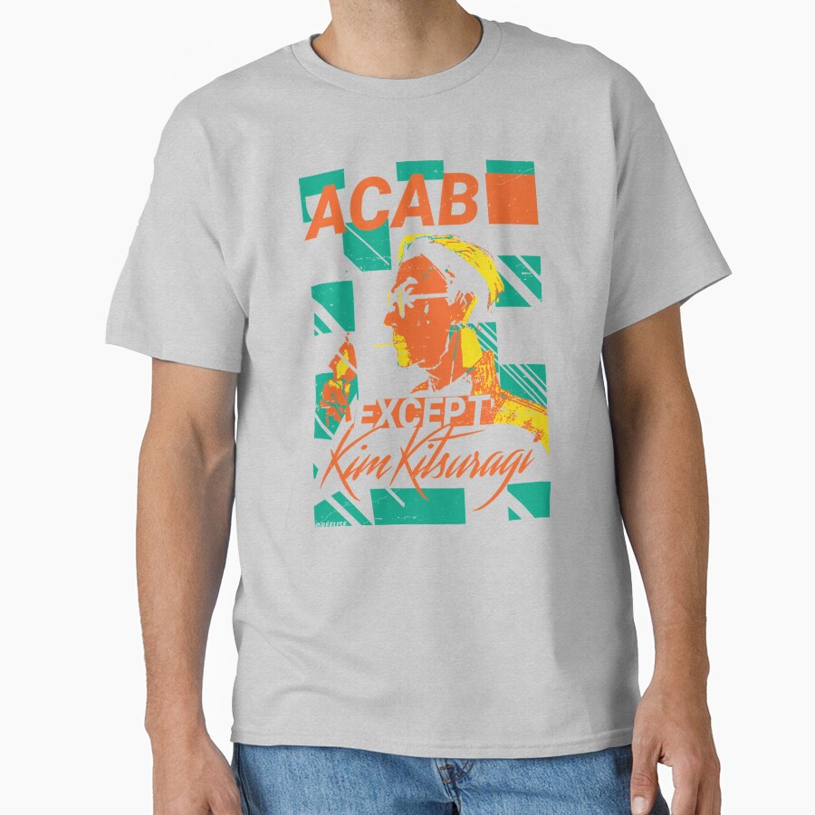Minimalist Acab Except Kim Kitsuragi T-shirt - Image 3