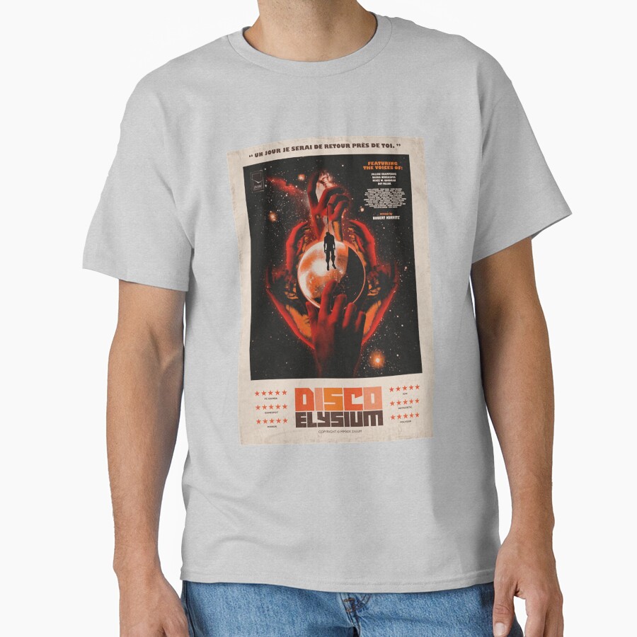 Playful Disco Elysium Gaming Gift T-shirt - Image 3
