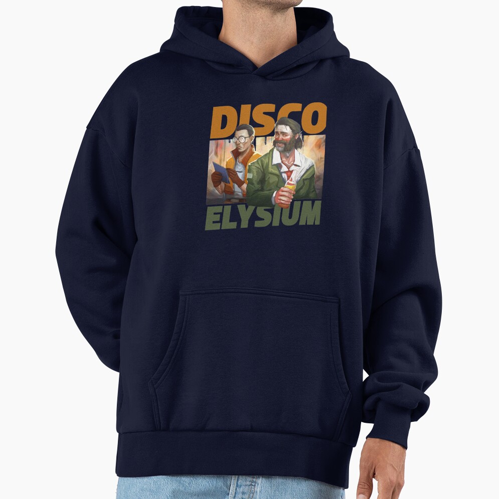 Classic Disco Elysium Logo Hoodie - Image 5