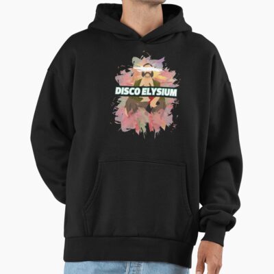 Painterly Disco Elysium Watercolor Hoodie