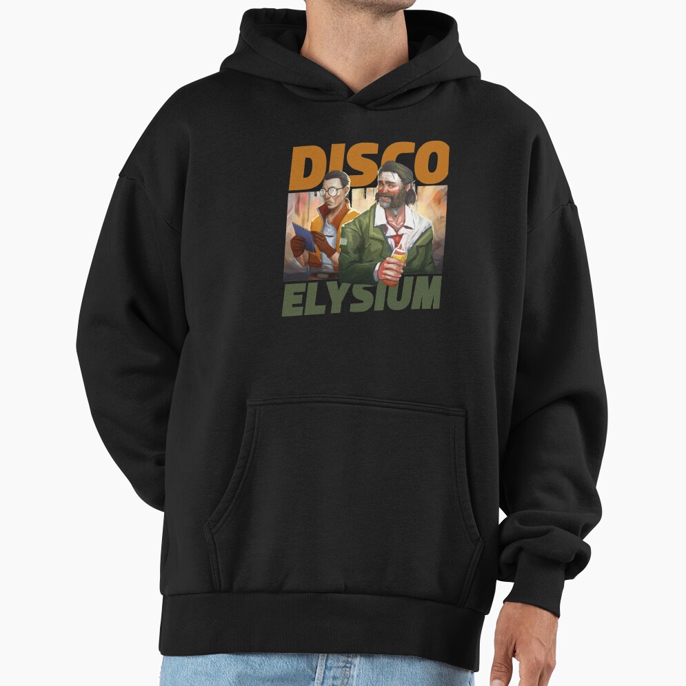 Classic Disco Elysium Logo Hoodie - Image 2
