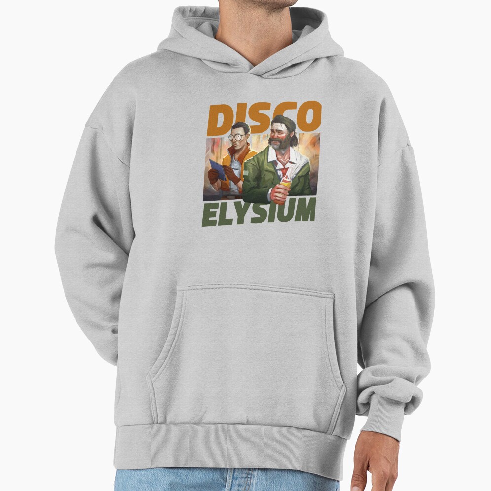 Classic Disco Elysium Logo Hoodie - Image 4