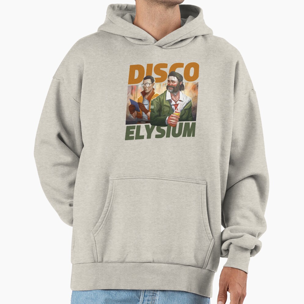 Classic Disco Elysium Logo Hoodie - Image 3