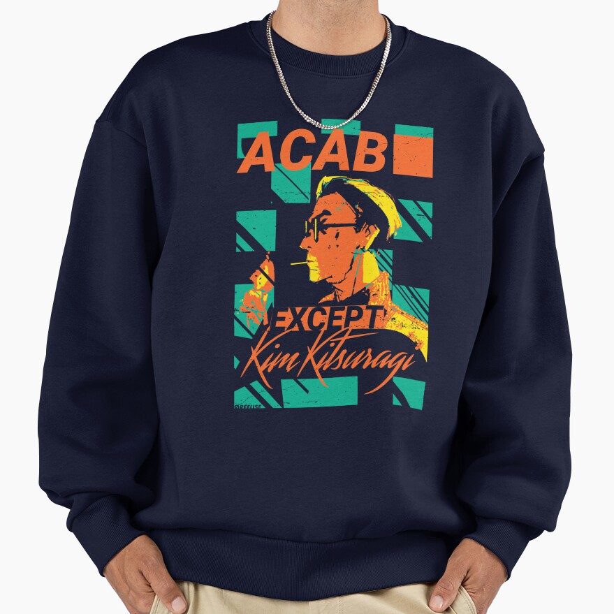 Minimalist Acab Except Kim Kitsuragi Sweatshirt - Image 5