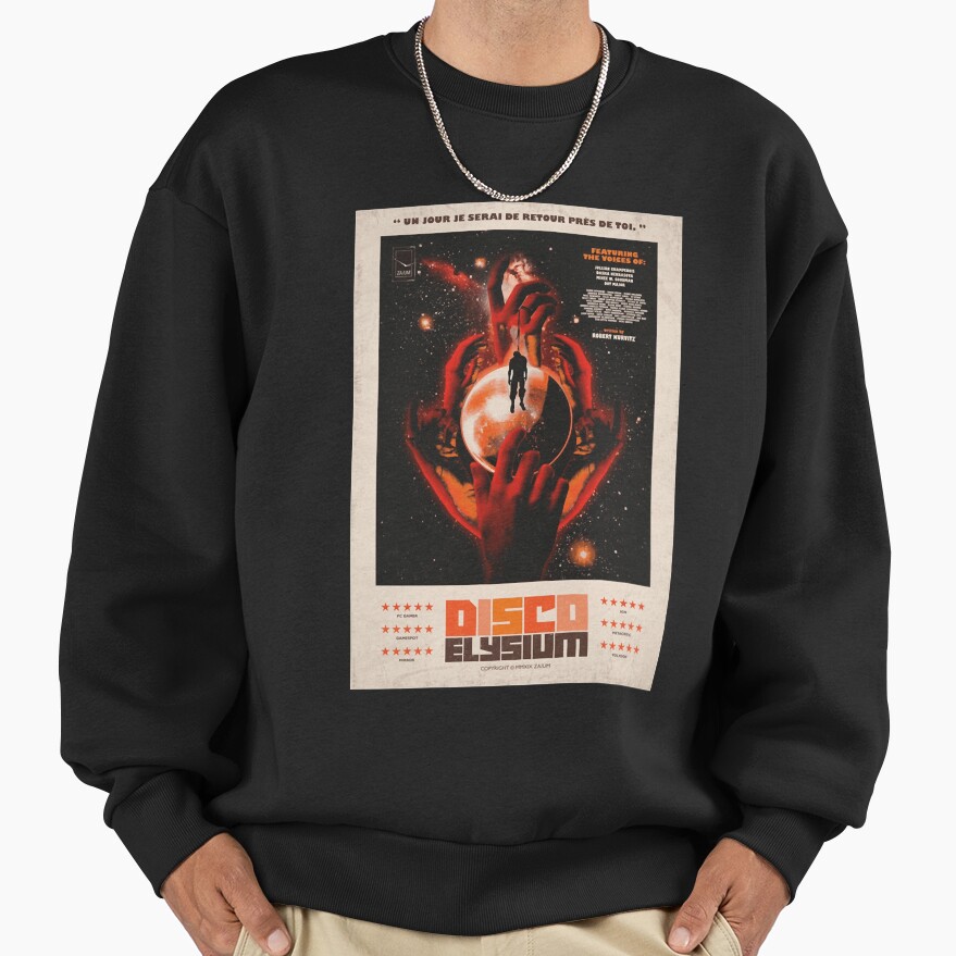 Playful Disco Elysium Gaming Gift Sweatshirt - Image 2