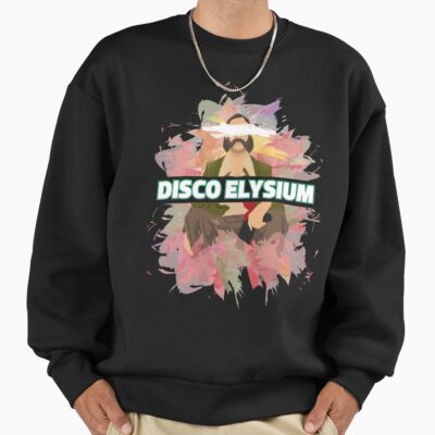 Painterly Disco Elysium Watercolor Sweatshirt