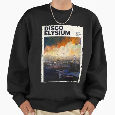Distressed Disco Elysium Logo Sweatshirt