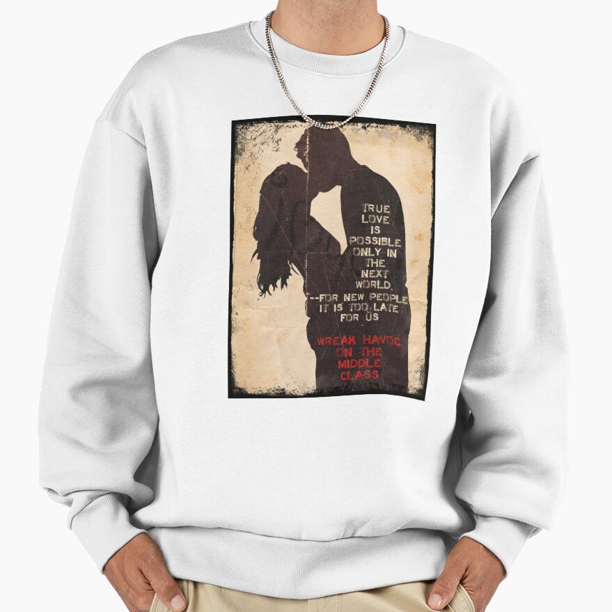 Heartfelt True Love Disco Elysium Quote Sweatshirt - Image 2