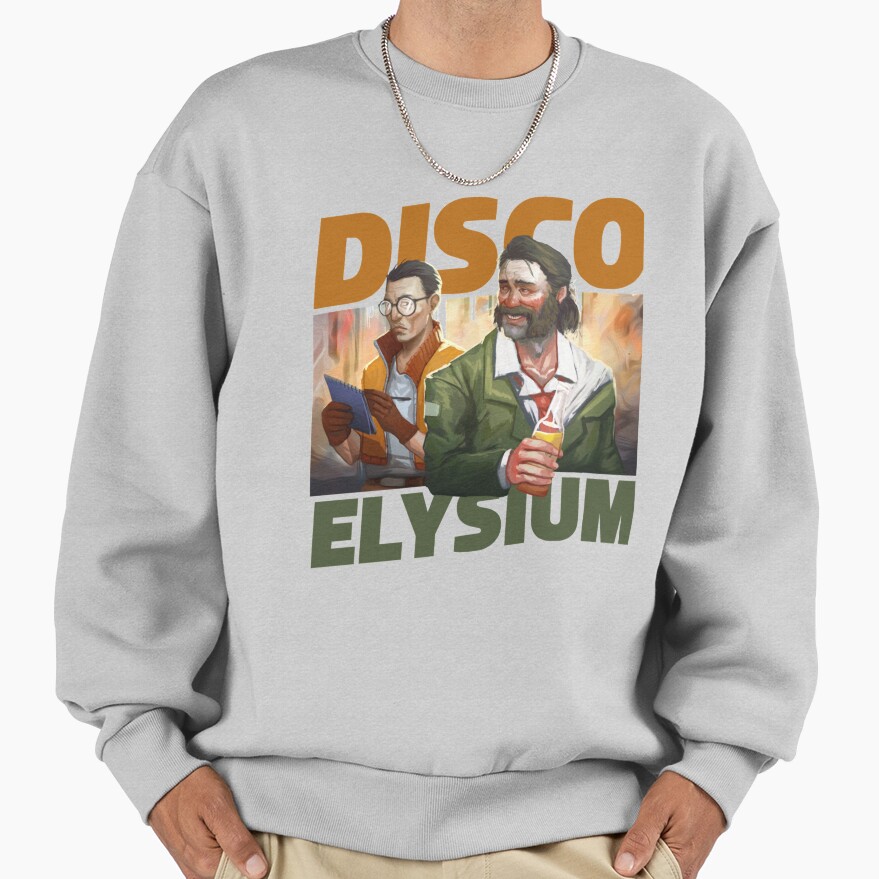 Classic Disco Elysium Logo Sweatshirt - Image 4