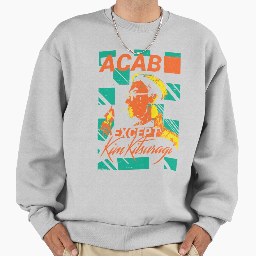Minimalist Acab Except Kim Kitsuragi Sweatshirt - Image 4