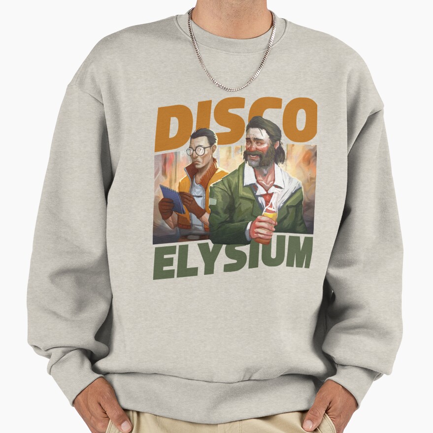 Classic Disco Elysium Logo Sweatshirt - Image 3