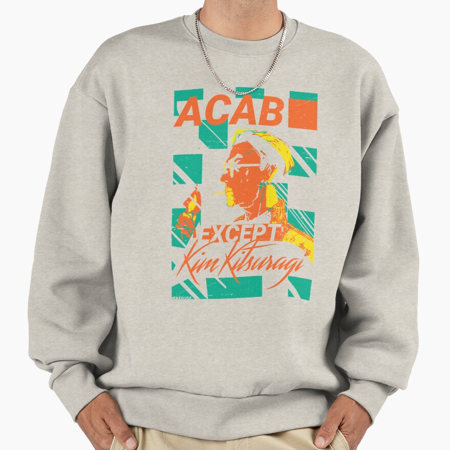 Minimalist Acab Except Kim Kitsuragi Sweatshirt - Image 3