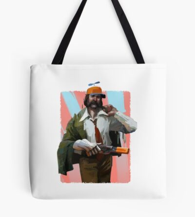 Disco Elysium Vintage Retro Tote Bag