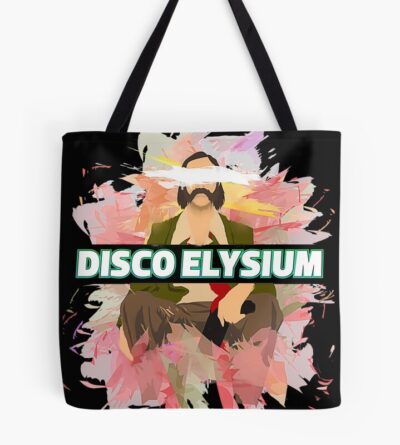 Disco Elysium Watercolor Tote Bag
