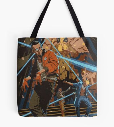 Disco Elysium Church Scene Harry And Kim Tote Bag