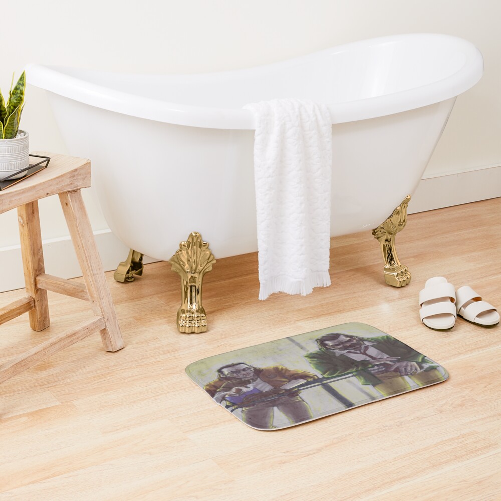 Disco Elysium End Of Day Debrief Bath Mat - Image 2