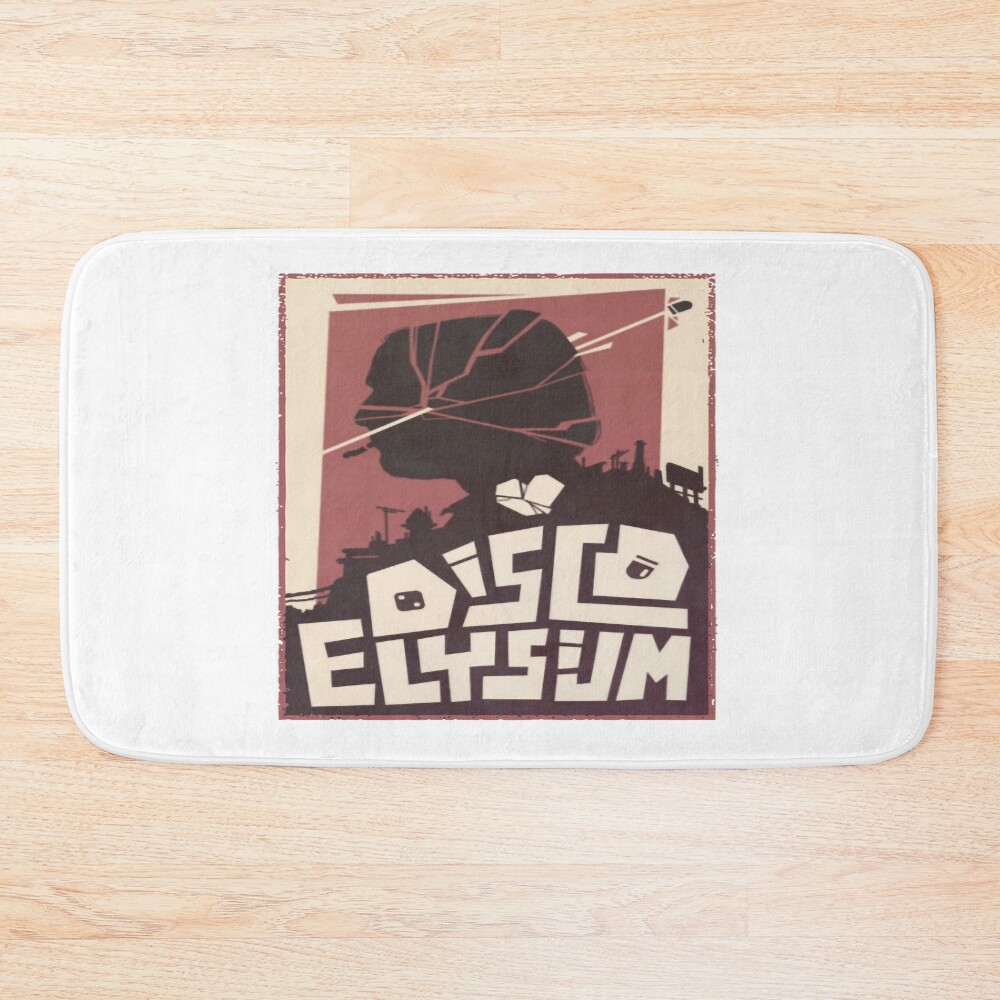 Disco Elysium My Favorite People Bath Mat