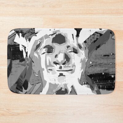 Disco Elysium Mega Rich Light Bending Guy Bath Mat