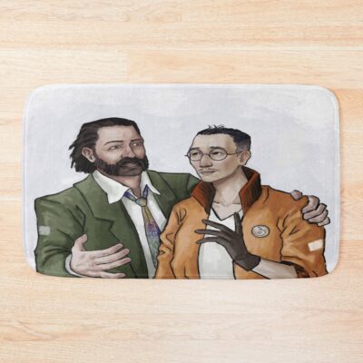 Disco Elysium Good Morning Detective Bath Mat