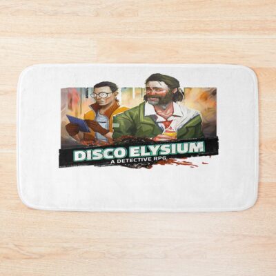 Disco Elysium Thoughtful Fan Gift Bath Mat